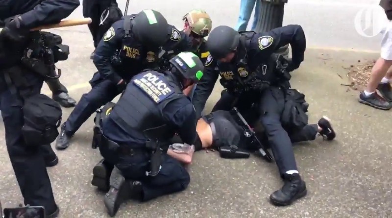 police making an arrest