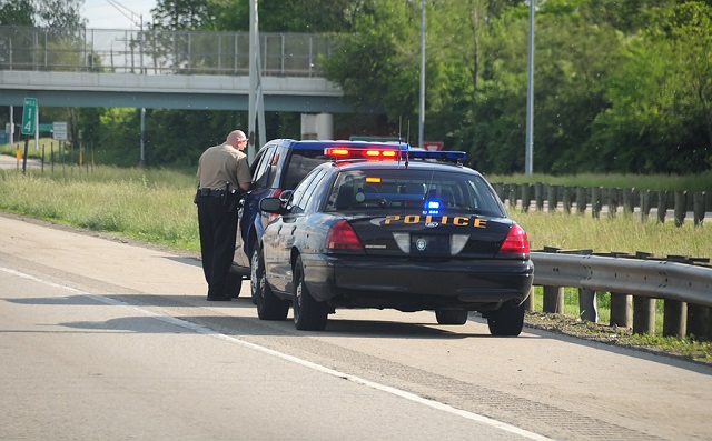police traffic stop